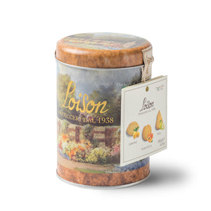 Loison Tin Gift Set Lemon, Apricot, Pear Butter Biscuits