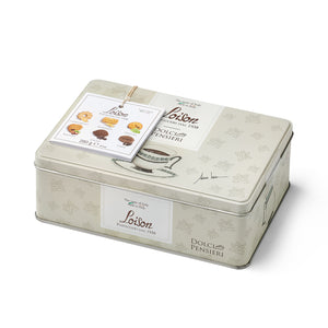 Loison Tin Gift Sets Canestrello, Maraneo, Zaletto, Bacetto, Cacao, Caffè Butter Biscuits