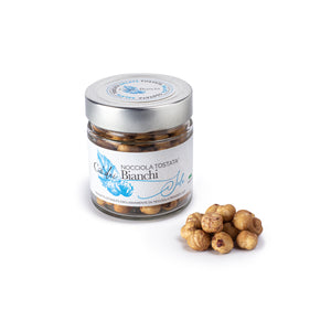 Bianchi I.G.P. Roasted Hazeluts from Piemonte glass jar - Salted