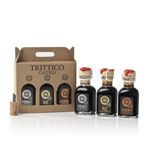 Castelli Gift Set Trittico Nero-Re-Dodici